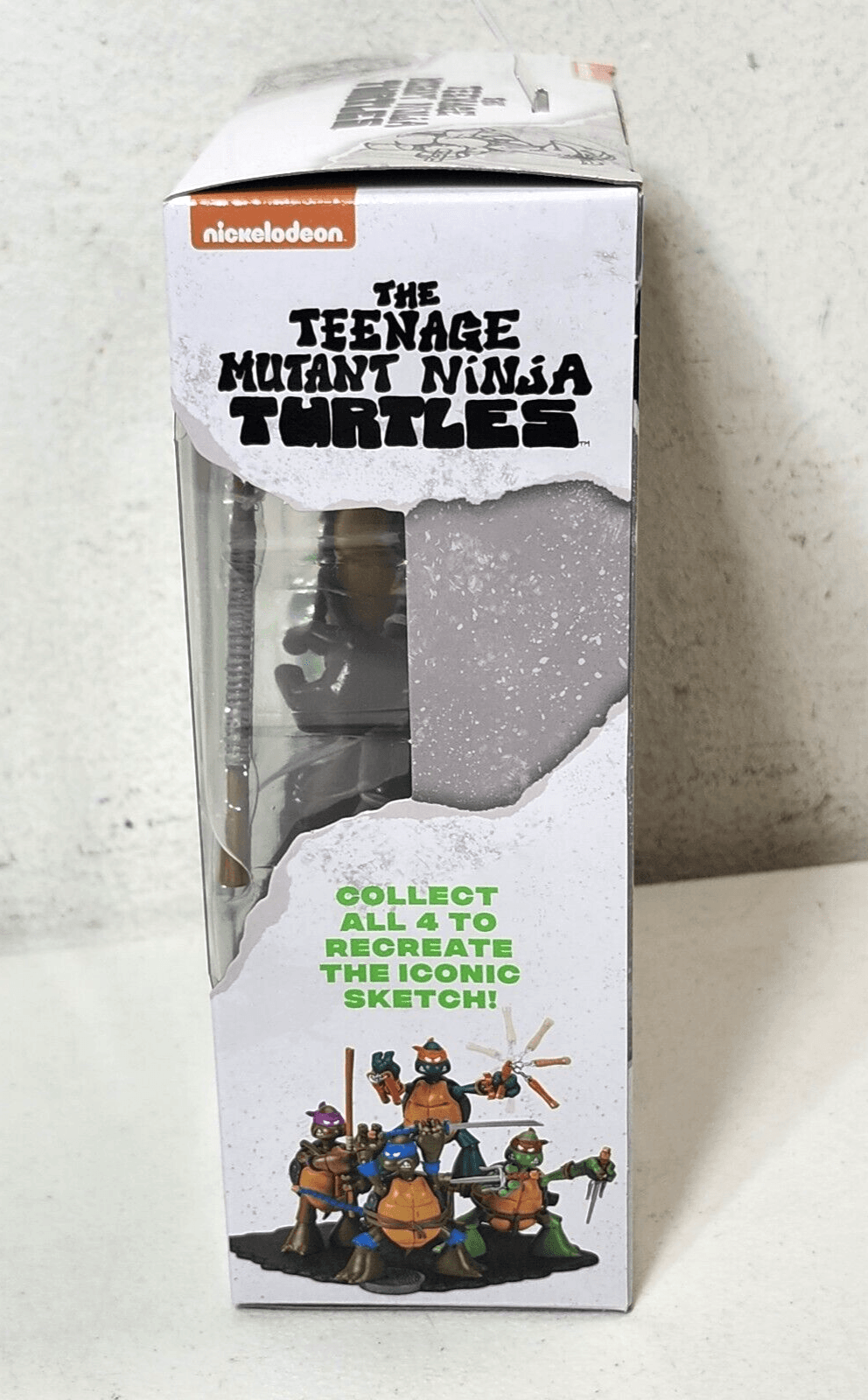 TMNT Original Sketch Donatello Action Figure Toy 40th Anniversary Playmates NEW - Thumbnail 4