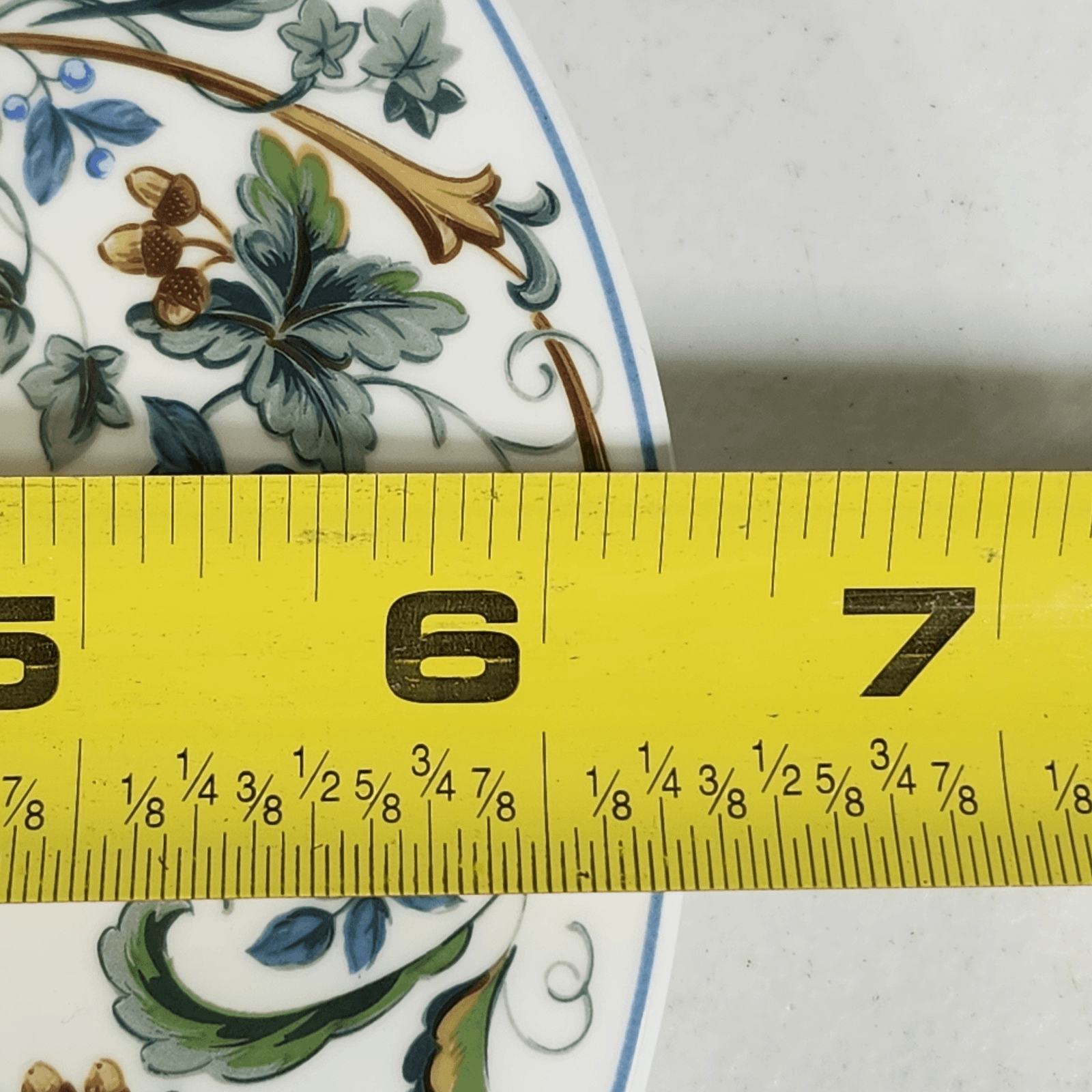 Mikasa Maxima Laureate Floral Saucer Plates 6.25" Japan Set Of 4 - Thumbnail 4