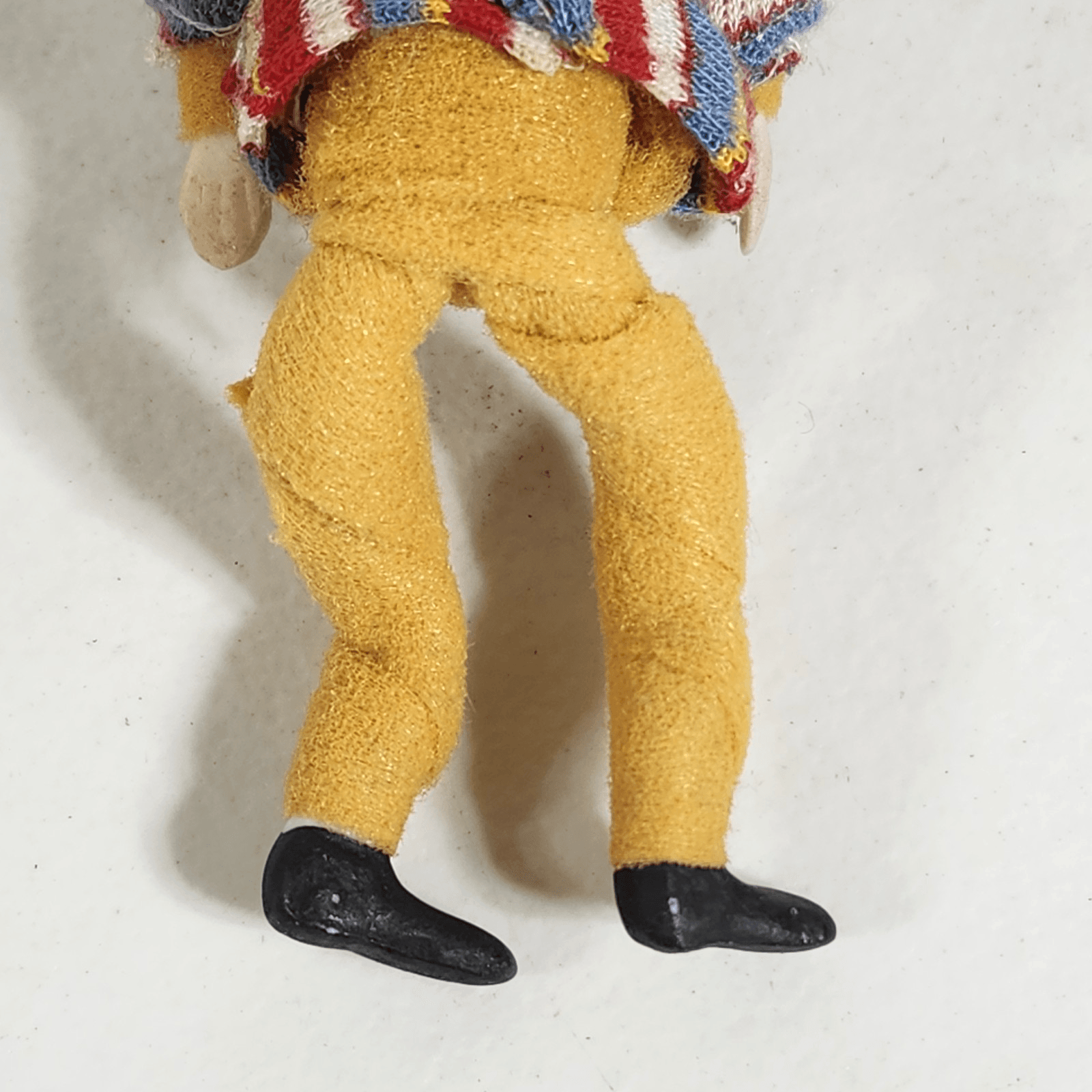 Vintage Dollhouse Erna Meyer Stockinette Boy Child Doll Germany 4" - Thumbnail 10