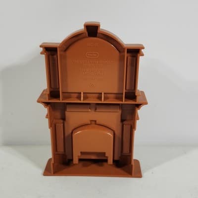Little Tikes Dollhouse Fireplace Mirror Mantle Plastic Kids Toy Furniture - Thumbnail 4