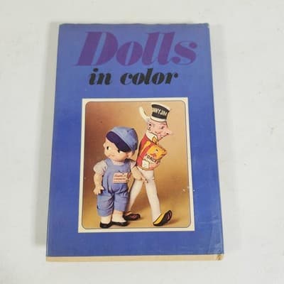 Dolls In Color by Faith Eaton 1975 Hard Cover Book w/jacket Vintage - Thumbnail 4