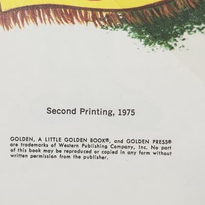 Little Golden Book #D57 Mickey Mouse and the Missing Mouseketeers 1975 - Thumbnail 3