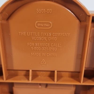 Little Tikes Dollhouse Fireplace Mirror Mantle Plastic Kids Toy Furniture - Thumbnail 5