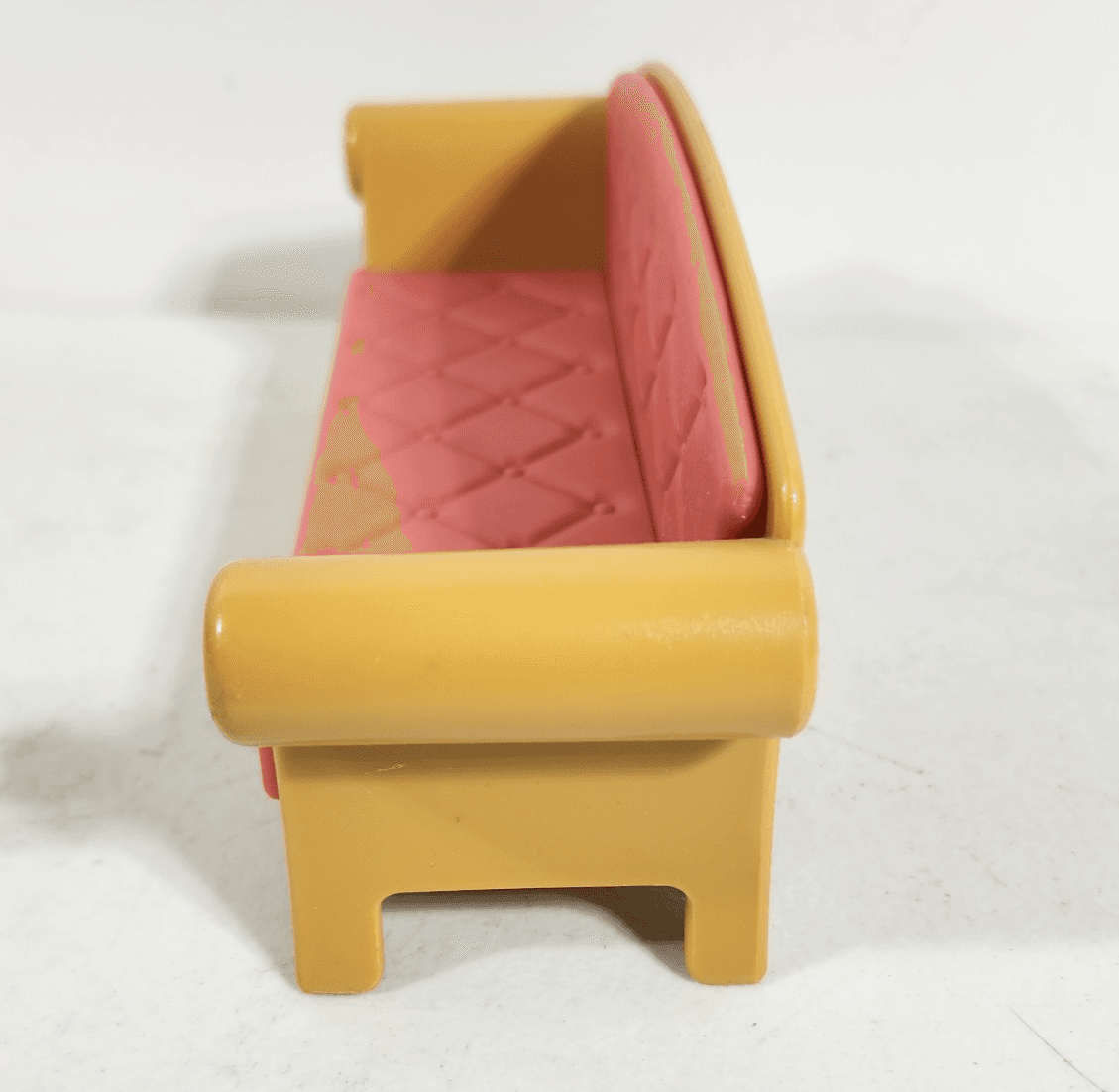Vintage Little Tikes Grand Mansion Couch Dollhouse Sofa Living Room Furniture - Thumbnail 3