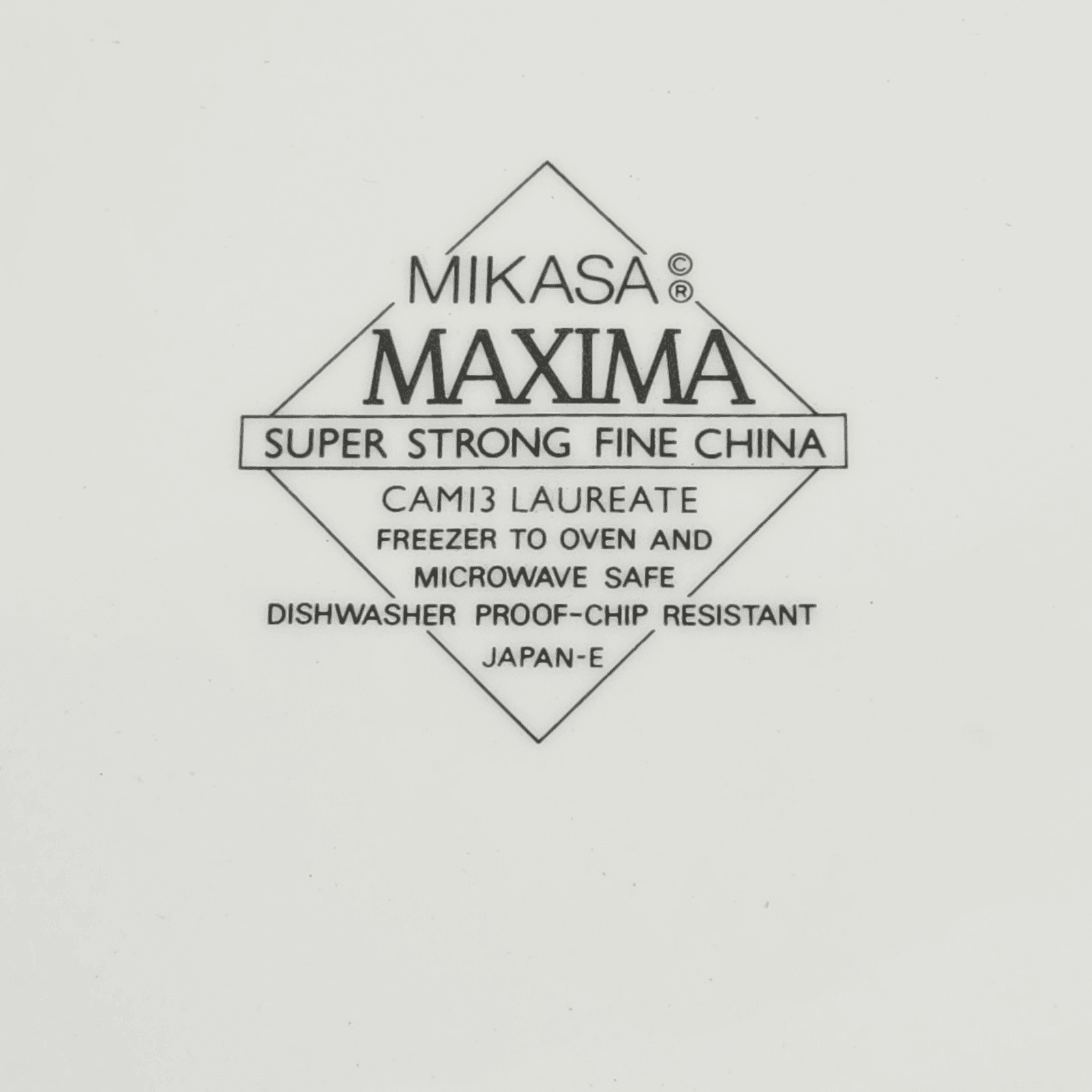 Mikasa Maxima Laureate Floral Serving Plate 12" Japan Dinnerware - Thumbnail 4