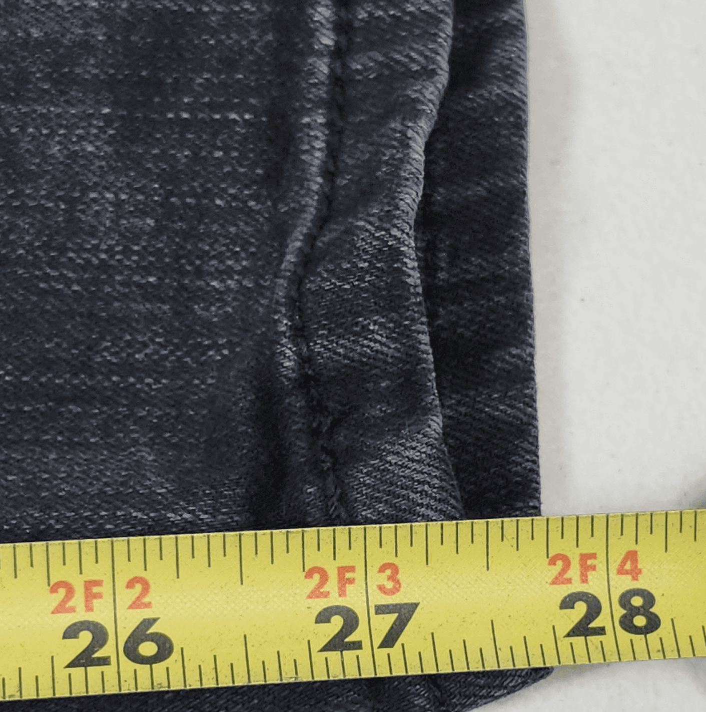 Torrid Jeans Womens 18S Black Denim Bombshell Skinny Premium Stretch Distressed - Thumbnail 3