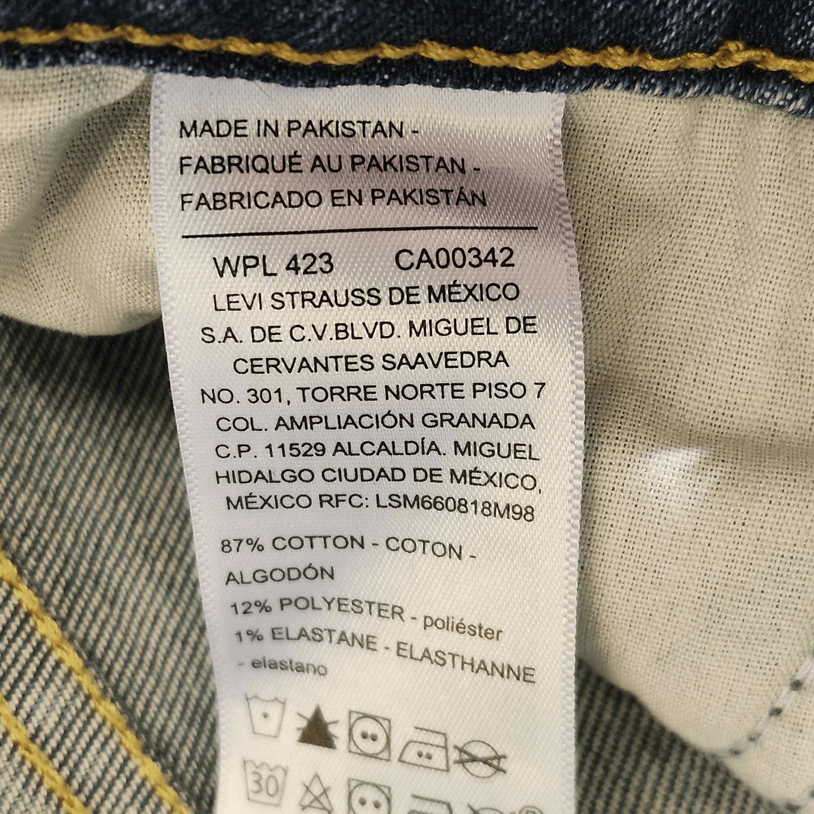 Levis Jeans Womens 2 Heritage Blue Mid Rise Boyfriend Denim Pants - Thumbnail 9