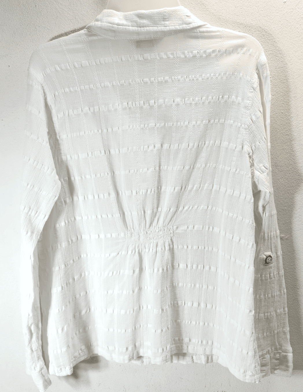 Christopher And Banks Women’s White Button-Up Blouse Size X Shirt Top - Thumbnail 6