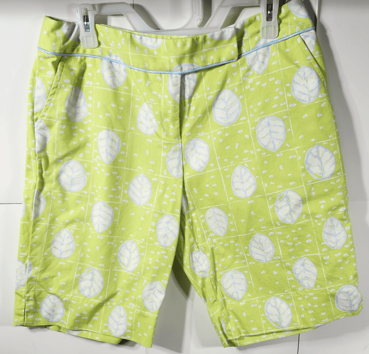 Vintage Clare Hare Women's Shorts Size 12 Green Made In USA