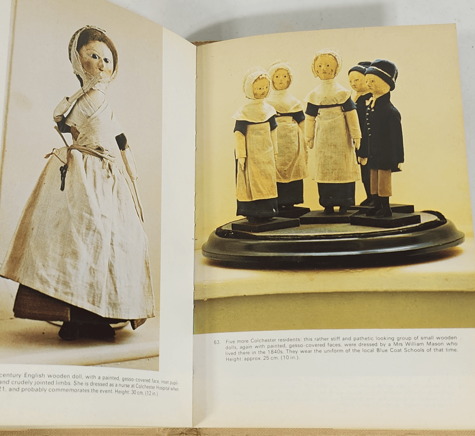 Dolls In Color by Faith Eaton 1975 Hard Cover Book w/jacket Vintage - Thumbnail 3