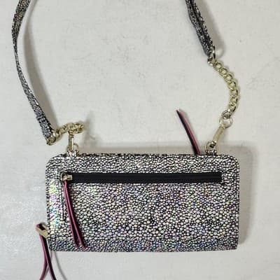 Juicy Women's Wallet Bag With Removable Shoulder Strap Shiny Colorful - Thumbnail 5