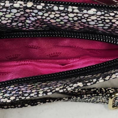Juicy Women's Wallet Bag With Removable Shoulder Strap Shiny Colorful - Thumbnail 10