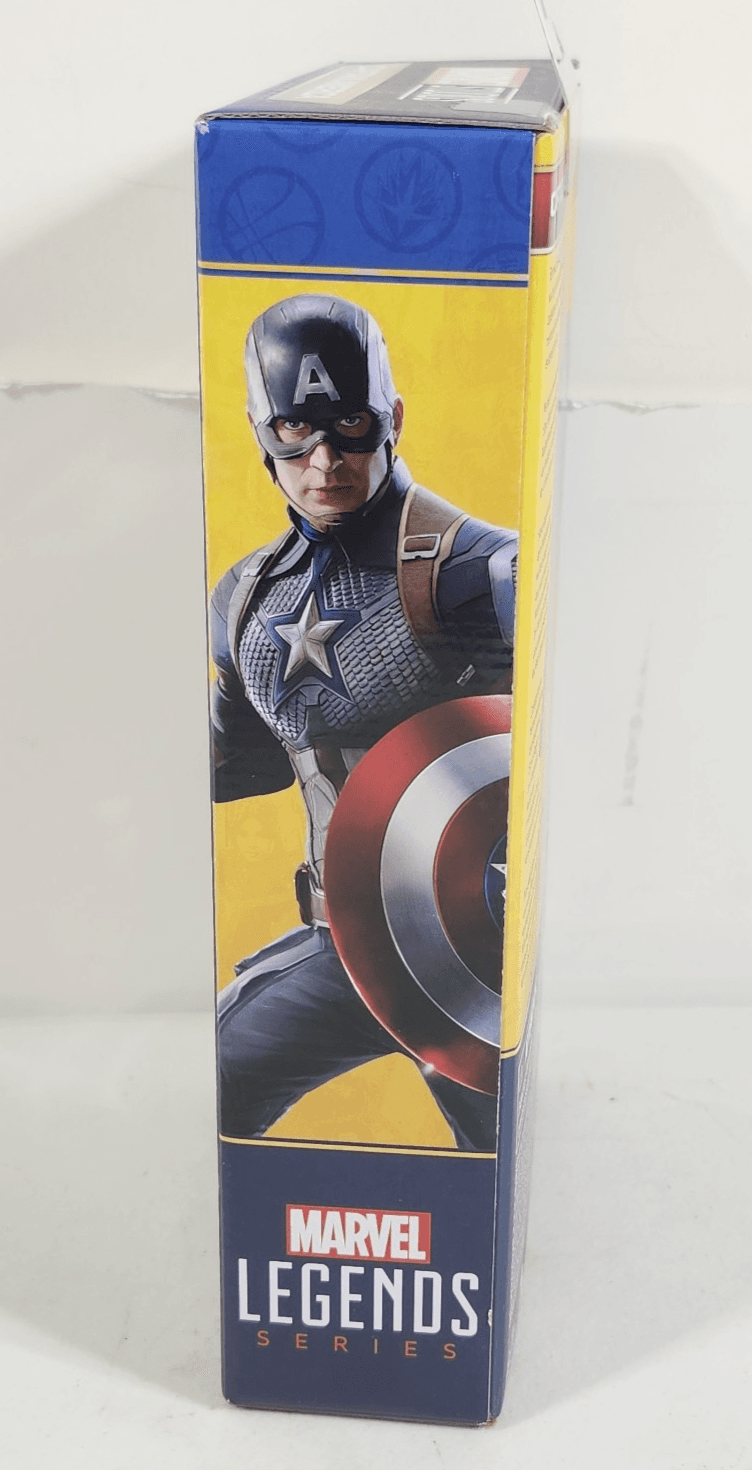 Marvel Legends Captain America Action Figure Toy With Shield Hasbro NEW - Thumbnail 4