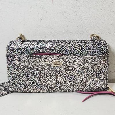 Juicy Women's Wallet Bag With Removable Shoulder Strap Shiny Colorful - Thumbnail 4