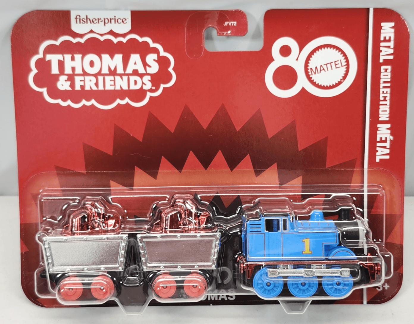 Mattel Thomas & Friends Metal Thomas 80th Anniversary Toy Train NEW