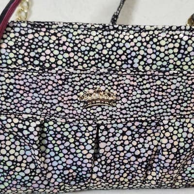 Juicy Women's Wallet Bag With Removable Shoulder Strap Shiny Colorful - Thumbnail 3