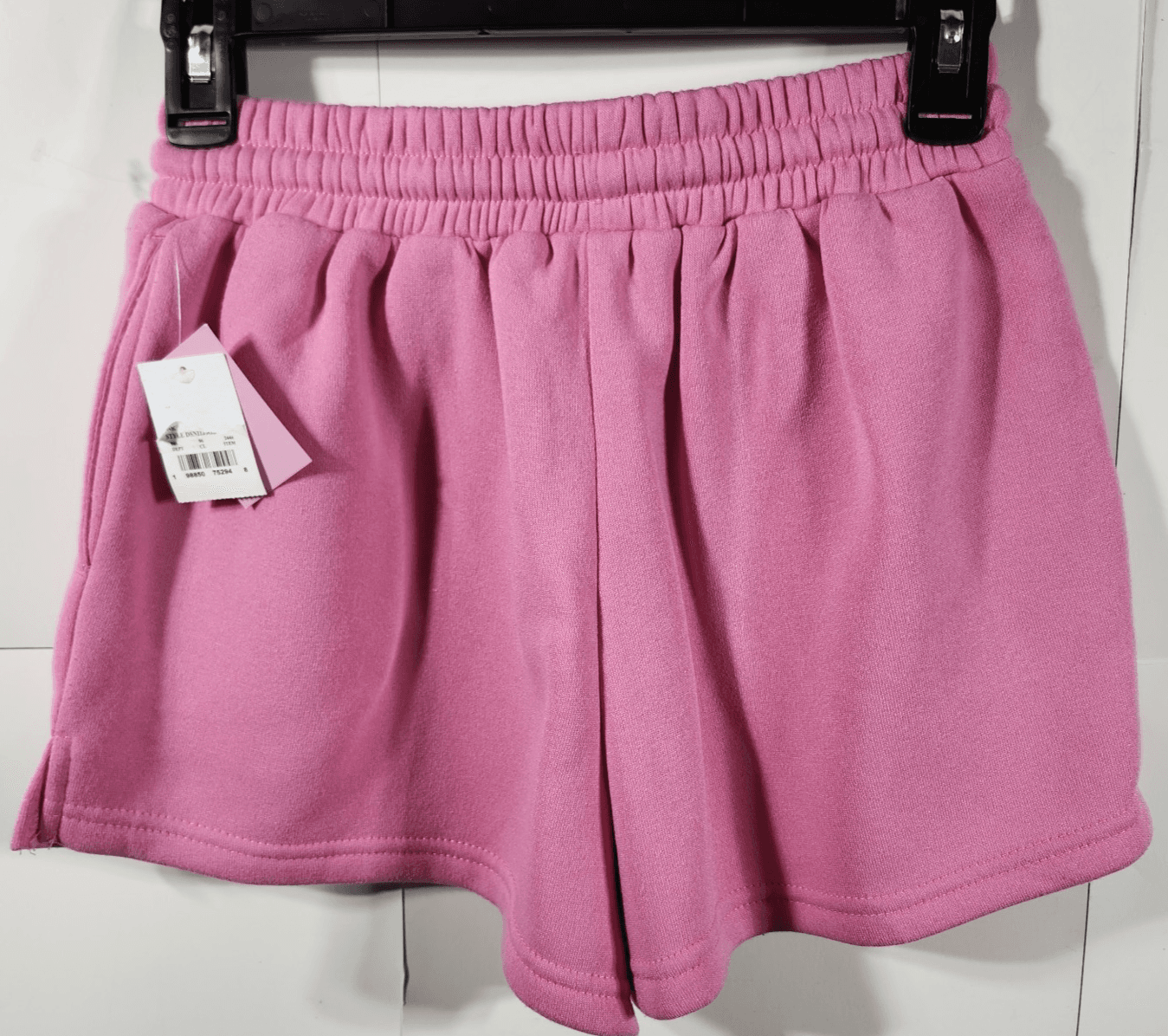 Disney Women's XS Shorts Pink Embroidered Minnie Mouse W/Pockets NEW - Thumbnail 6