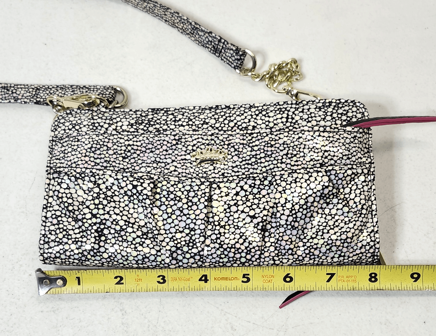 Juicy Women's Wallet Bag With Removable Shoulder Strap Shiny Colorful - Thumbnail 11