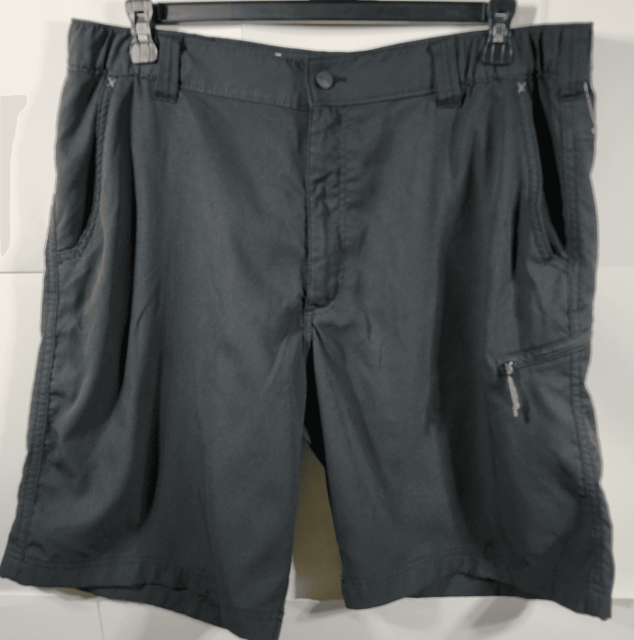 Wrangler Mens 38 Cargo Shorts Performance Black Utility Pockets Softshell - Thumbnail 5