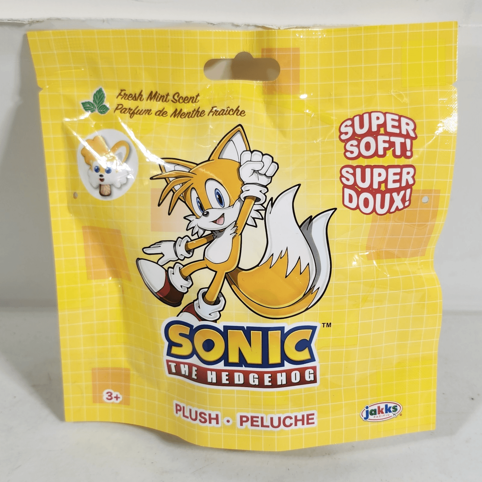 Sonic The Hedgehog Jakks Pacific Tails Ice Cream Plush 2026 NEW