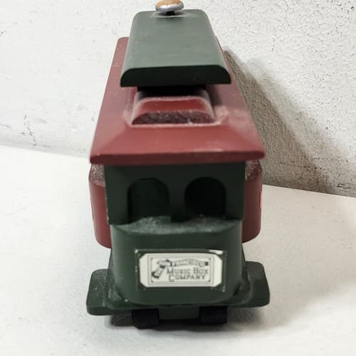 Vtg San Francisco Music Box Co. California Street Car Train Trolley - Thumbnail 5