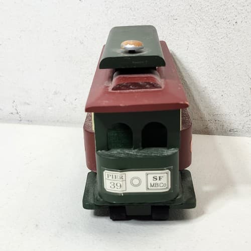 Vtg San Francisco Music Box Co. California Street Car Train Trolley - Thumbnail 10