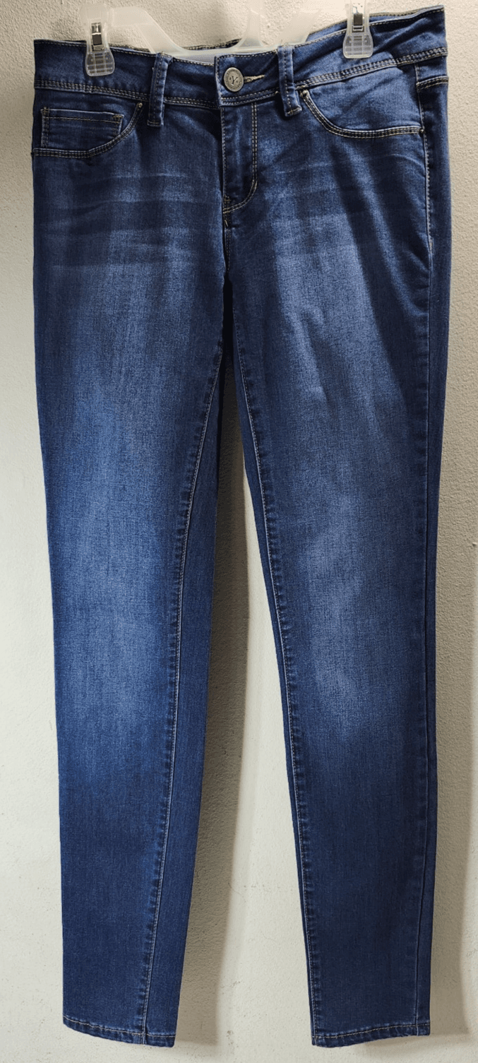 YMI Womens Jeans Size 7/28 Skinny Fit Blue Stretch Denim Pants - Thumbnail 5