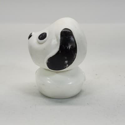 Vintage Little Tikes Dog Toddle Tots Toy Puppy White Black - Thumbnail 3