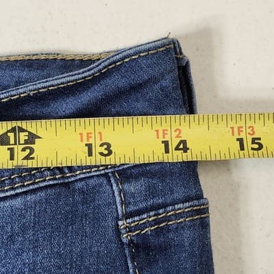 YMI Womens Jeans Size 7/28 Skinny Fit Blue Stretch Denim Pants - Thumbnail 2
