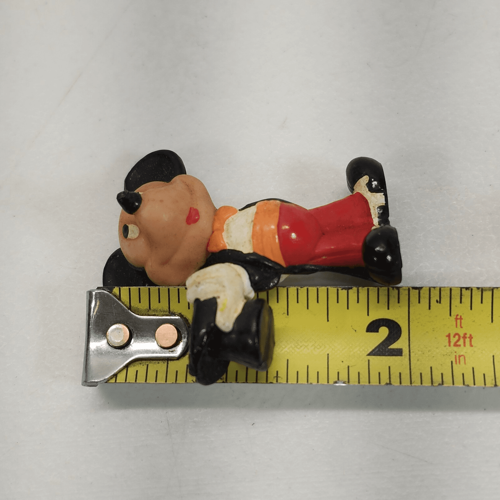 Vintage Disney Mickey Mouse PVC Toy Figure Wearing Tuxedo - Thumbnail 2