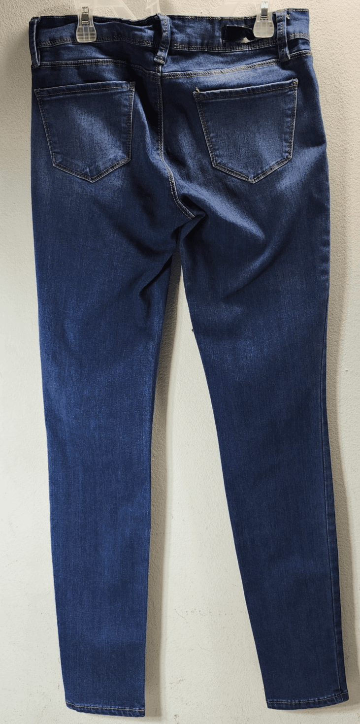 YMI Womens Jeans Size 7/28 Skinny Fit Blue Stretch Denim Pants - Thumbnail 6