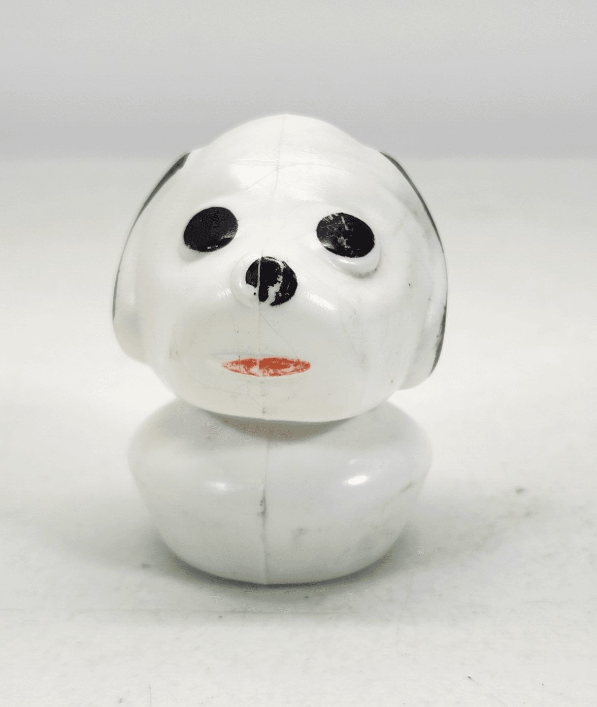 Vintage Little Tikes Dog Toddle Tots Toy Puppy White Black
