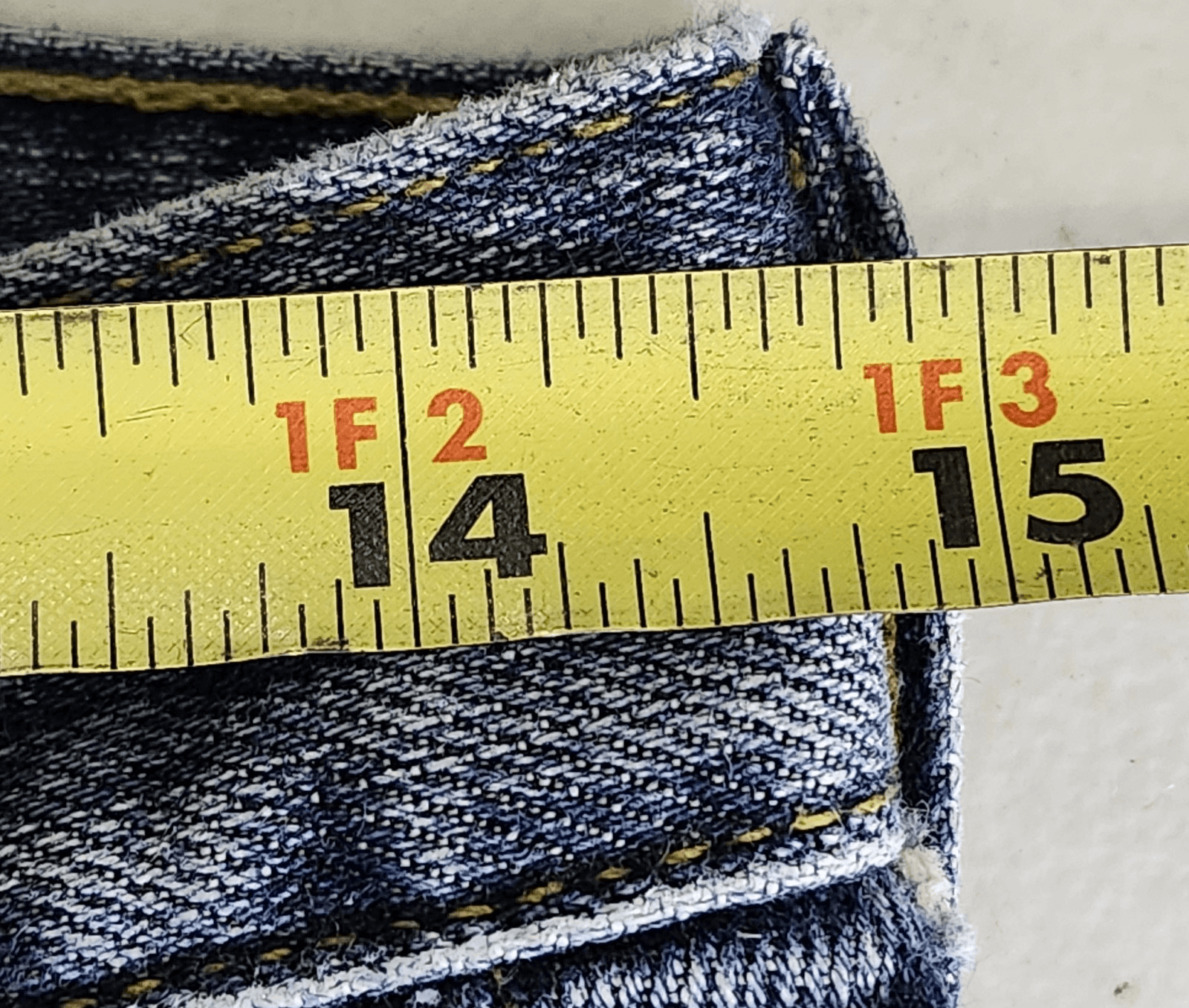 Vintage Lucky Jeans Women's 2/26 Sweet N Low Flare Boot Cut Blue Denim USA Made - Thumbnail 2