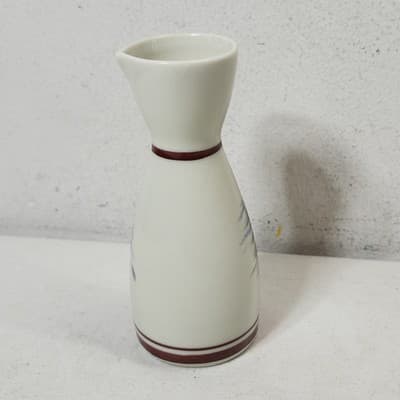 Sake Server Decorative Sakura Pattern 5” Porcelain Home Decor - Thumbnail 5