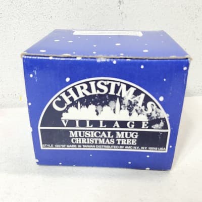 Christmas Village Holiday Musical Coffee Hot Cocoa Mug - Thumbnail 3