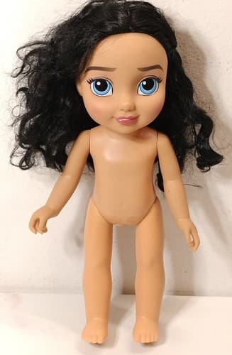 JAKKS Pacific Doll Action Figure 15” Kids Toy Black Hair Blue Eyes - Thumbnail 2