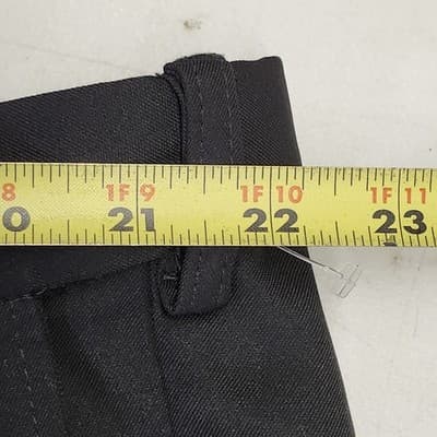Haggar Men's Size 46 Cool 18 Golf Shorts Black Comfort Stretch Pockets NEW - Thumbnail 2