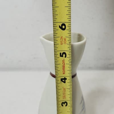 Sake Server Decorative Sakura Pattern 5” Porcelain Home Decor - Thumbnail 7