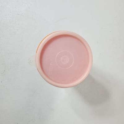 Tupperware 262-10 Orange Storage Container With Lid - Thumbnail 6