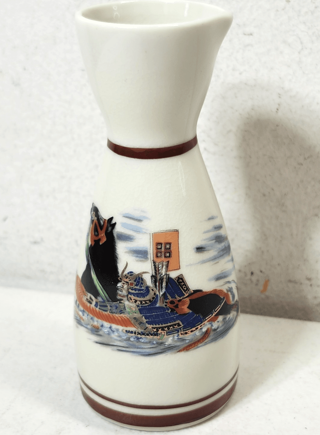 Sake Server Decorative Sakura Pattern 5” Porcelain Home Decor