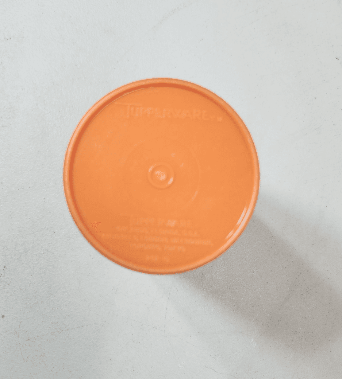 Tupperware 262-10 Orange Storage Container With Lid - Thumbnail 7