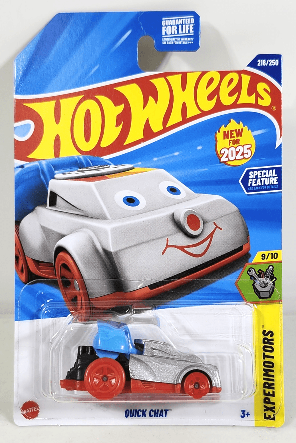 2025 Hot Wheels Fisher Price Quick Chat Telephone Silver Car 1/64 Toy NEW