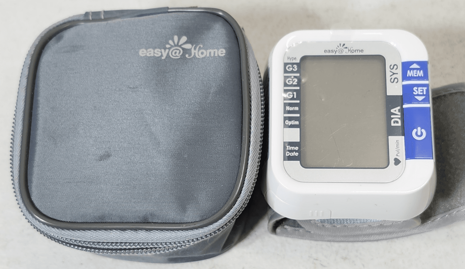 Digital Wrist Blood Pressure Monitor Automatic BP Cuff Heart Rate Machine - Thumbnail 2
