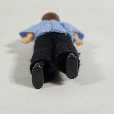 Vintage ARI German Rubber Doll 4" Wearing Clothes - Thumbnail 9