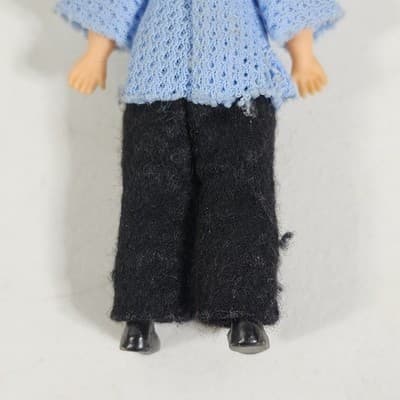 Vintage ARI German Rubber Doll 4" Wearing Clothes - Thumbnail 8