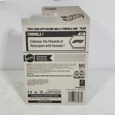 2026 Hot Wheels Visa Cash App Racing Bulls Formula One F1 Car 1/64 Toy NEW - Thumbnail 5