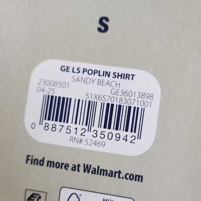 George Men's Small Button Up Shirt Long Sleeve Poplin Plaid NEW - Thumbnail 8