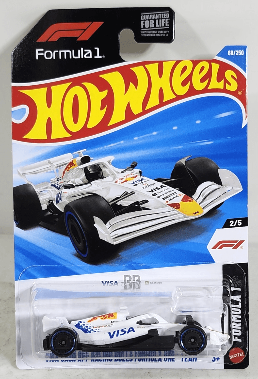 2026 Hot Wheels Visa Cash App Racing Bulls Formula One F1 Car 1/64 Toy NEW