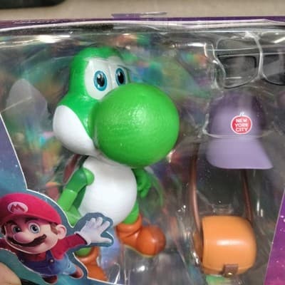 Yoshi The Super Mario Galaxy Movie Toy 5" Action Figure Jakks Pacific 2026 - Thumbnail 2