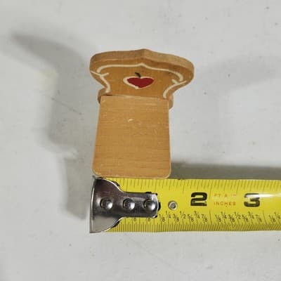 Hand-Painted Wooden Tulip Table Chairs Set Doll House Furniture Miniature - Thumbnail 12